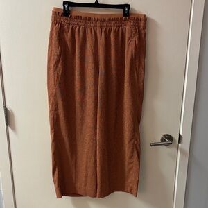 Athleta Terracotta Loose Workout Pants